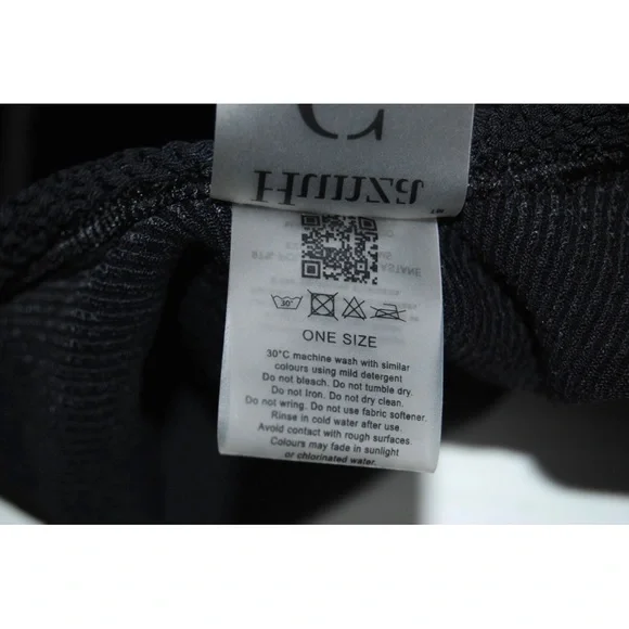 NWOT HUNZA G DOMINO RING HARDWARE ONE-PIECE SWIMSUIT BLACK WOMEN'S ONE SIZE - Picture 13 of 14